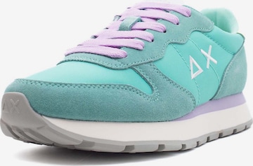 SUN68 Sneakers 'Ally' in Blue: front