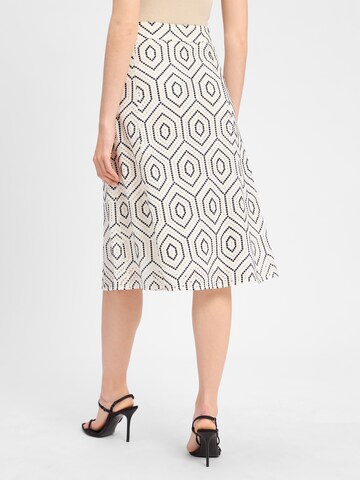 Marie Lund Skirt in Beige