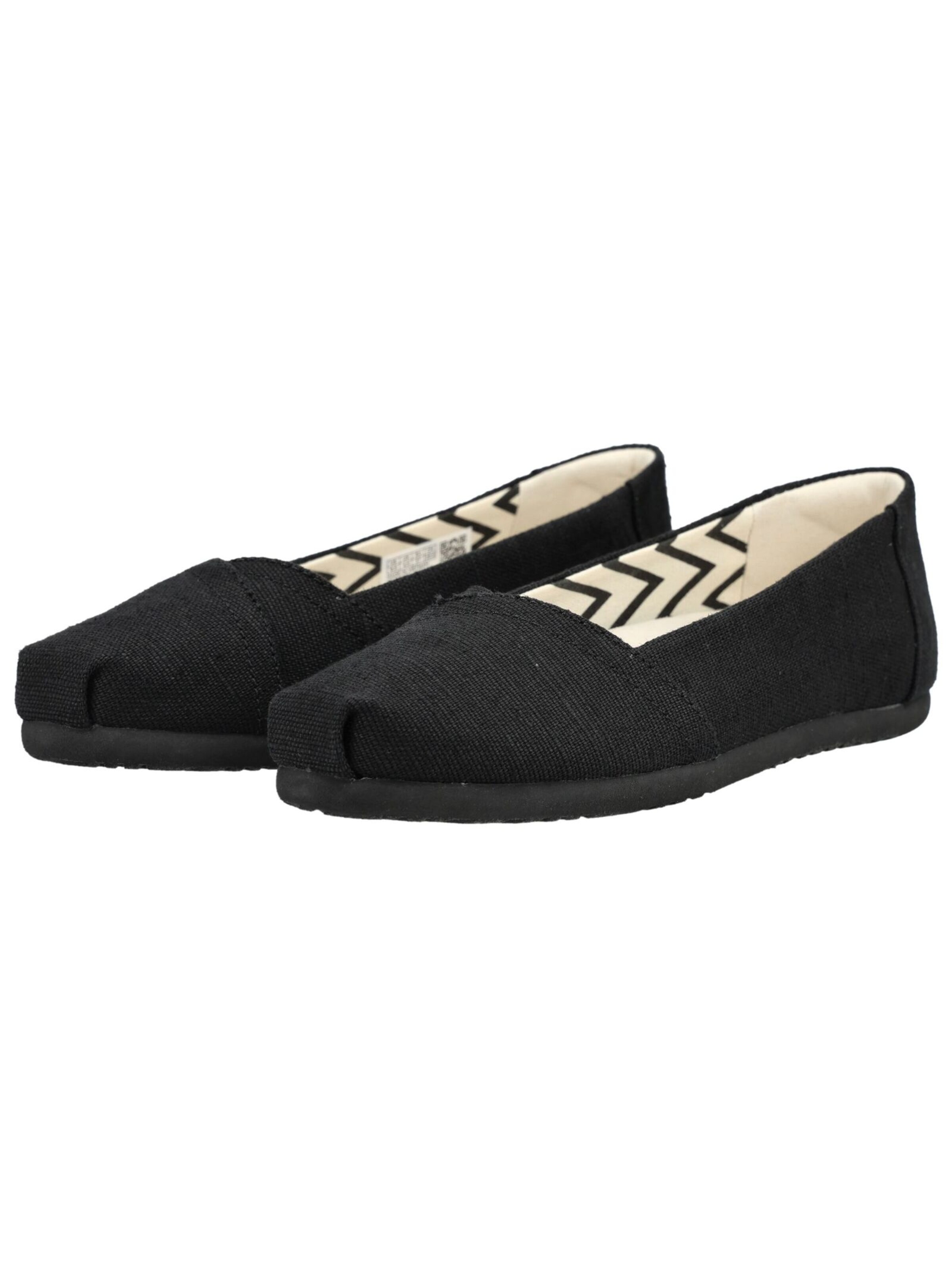 TOMS Ballerina in Zwart