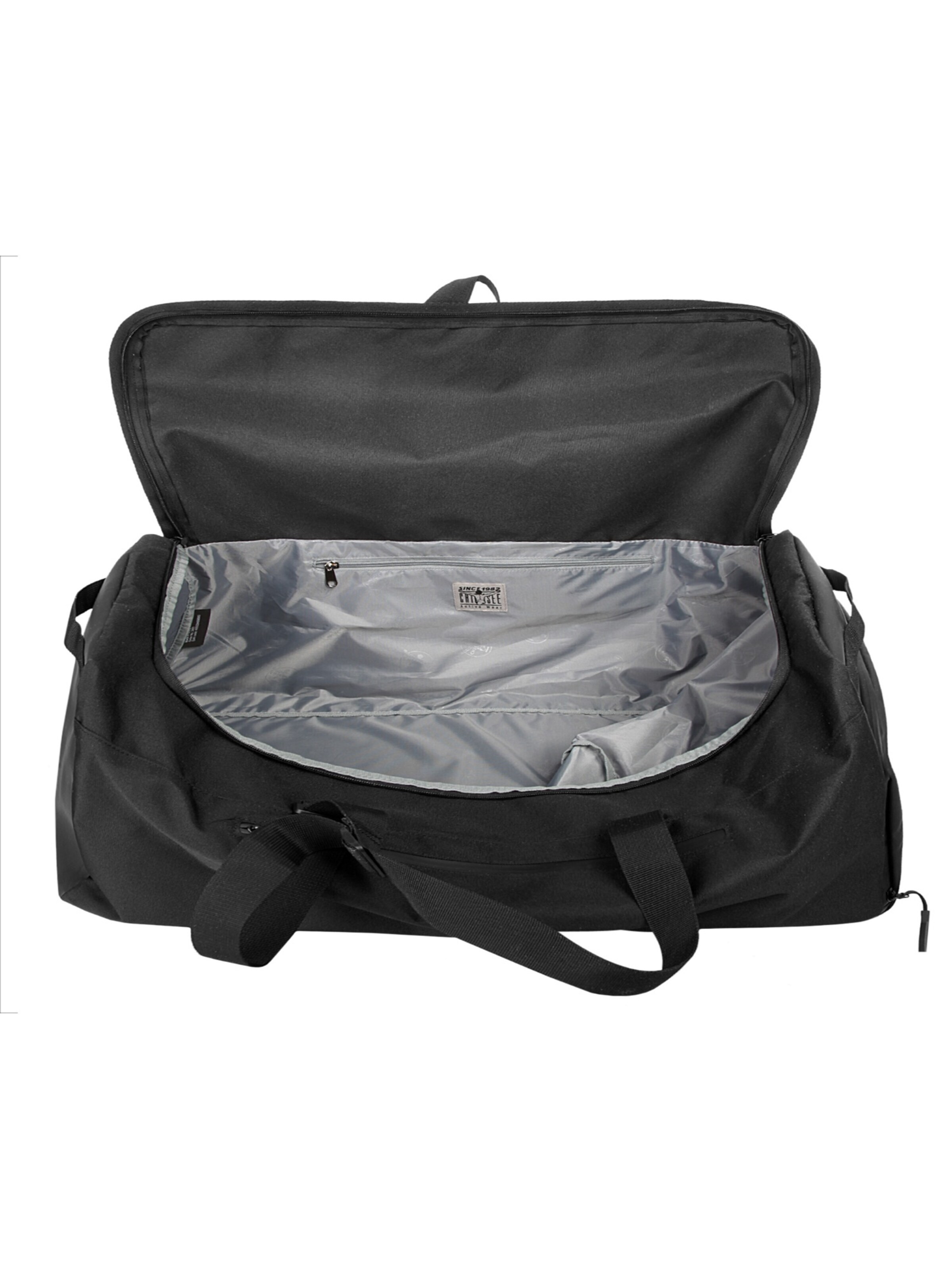 CHIEMSEE Travel bag 'TRACK "N" DAY' in Black