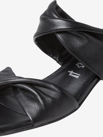 TAMARIS Mules in Black