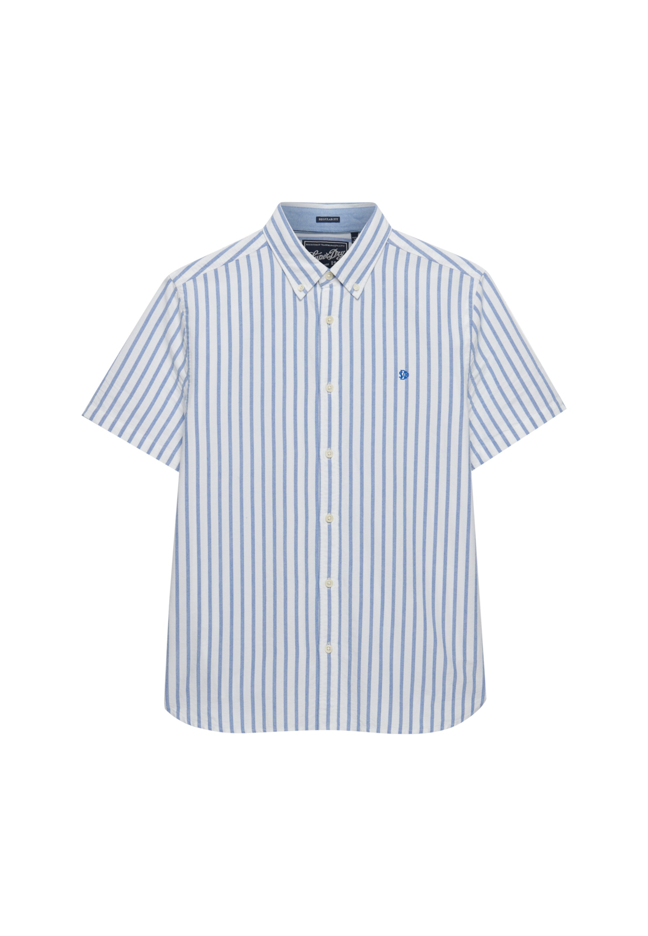 Chemise Superdry & Co en bleu : devant