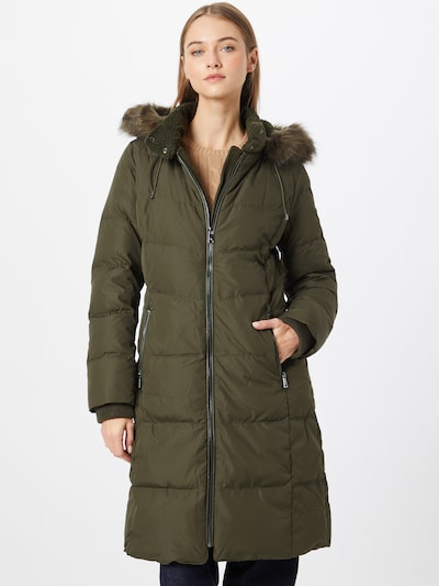 Lauren Ralph Lauren Between-Seasons Coat in Green, View model