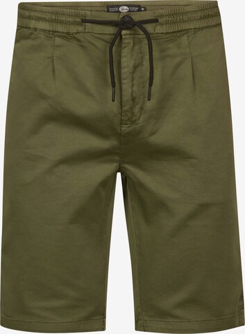 Pantalon chino Petrol Industries en vert : devant