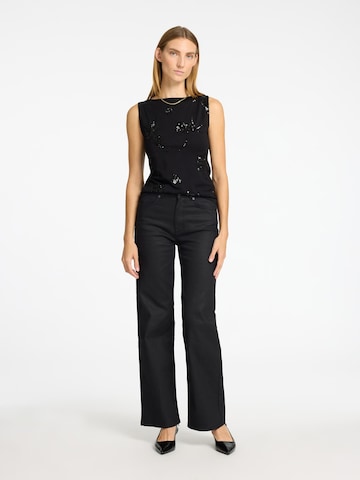 SELECTED FEMME Regular Jeans in Schwarz