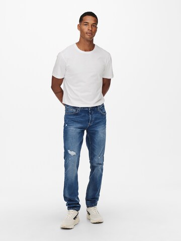 Only & Sons - Camisa 'ONSMATT' em cinzento