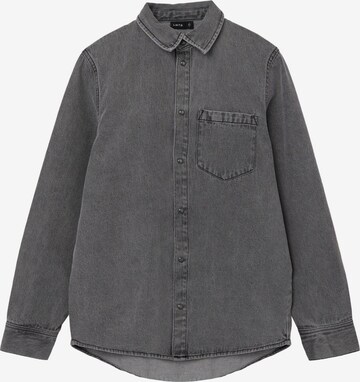 LMTD Regular fit Button Up Shirt 'GRIZZA' in Grey: front