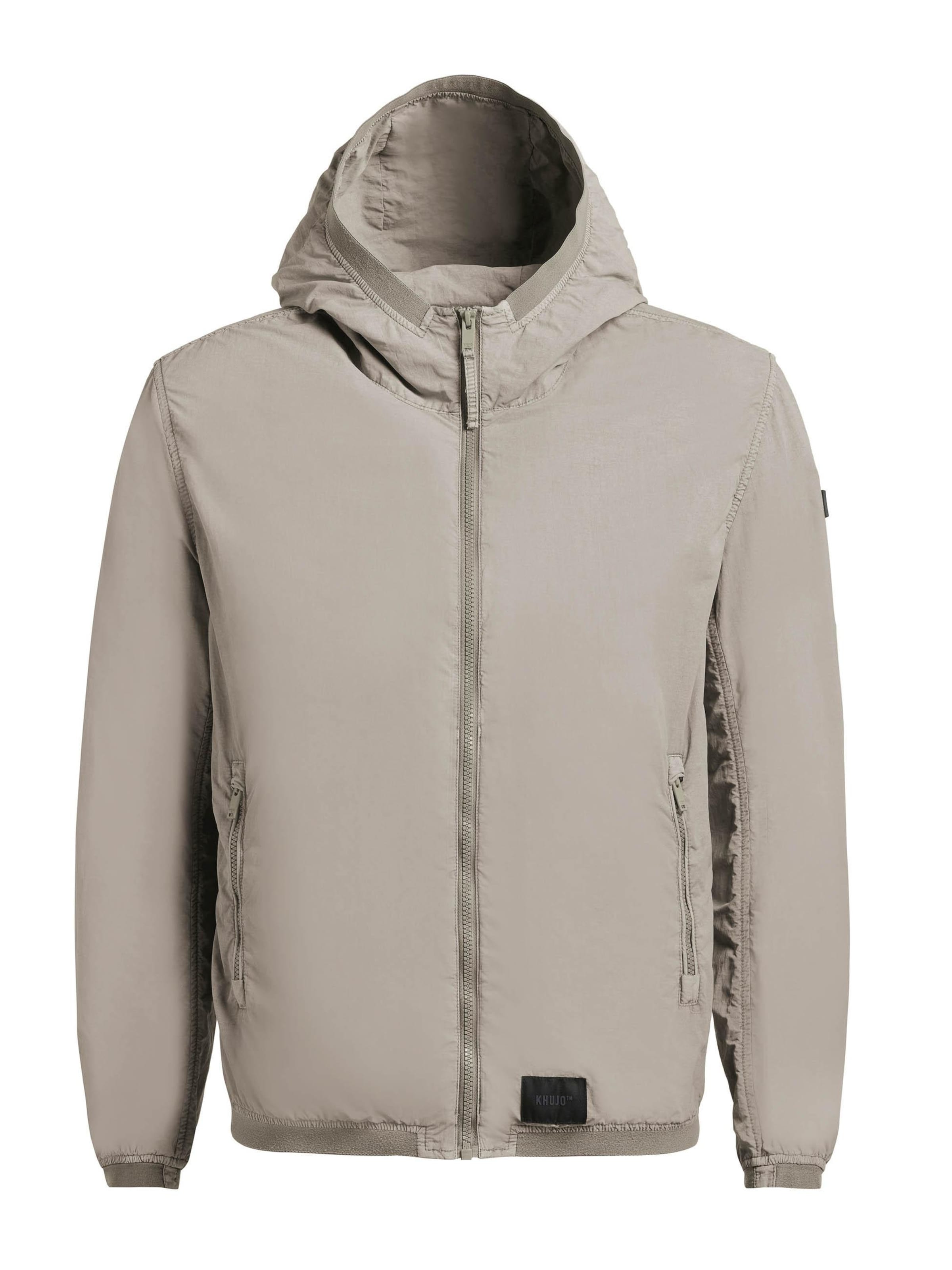 Veste mi-saison 'Derf' khujo en beige : devant