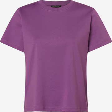 T-shirt Marie Lund en violet : devant