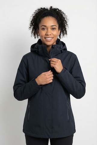 Maier Sports Athletic Jacket in Blue: front