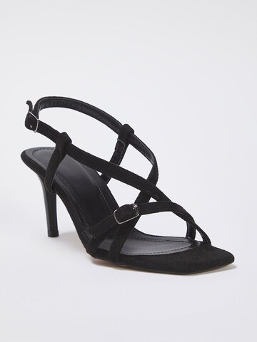 Sandalo di Trendyol in nero: frontale