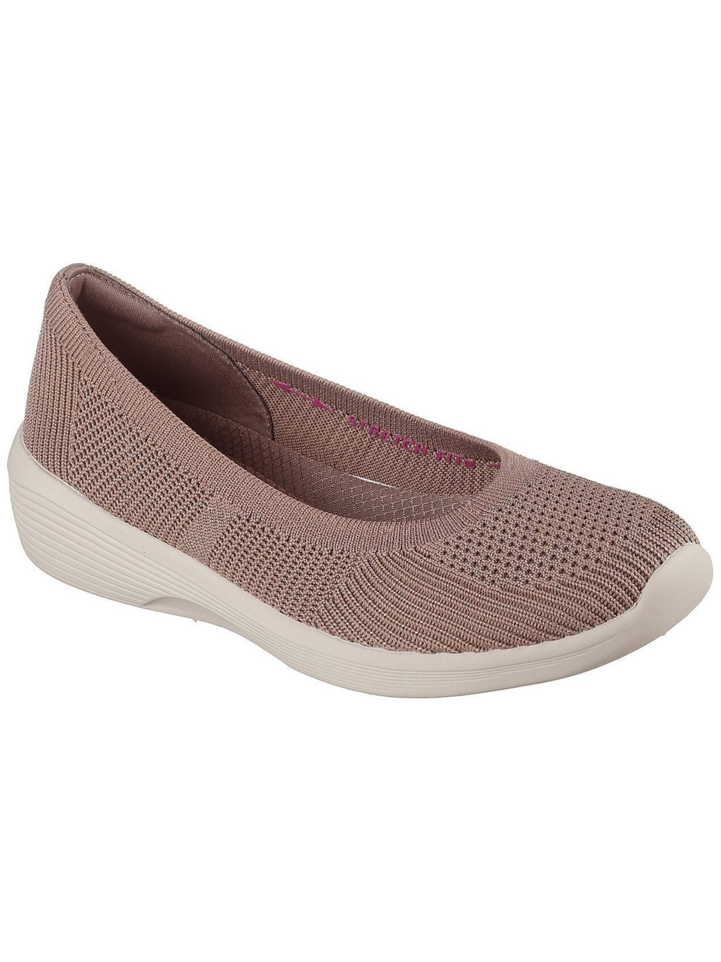 Ballerina 'Skechers Arya - Fancy You' di SKECHERS in marrone: frontale