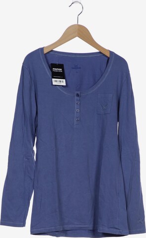 SANSIBAR Top & Shirt in XL in Blue: front