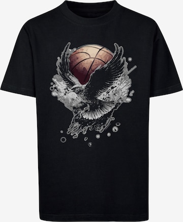 T-Shirt F4NT4STIC en noir : devant