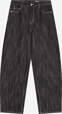 Bershka Barrel Jeans i svart: framsida