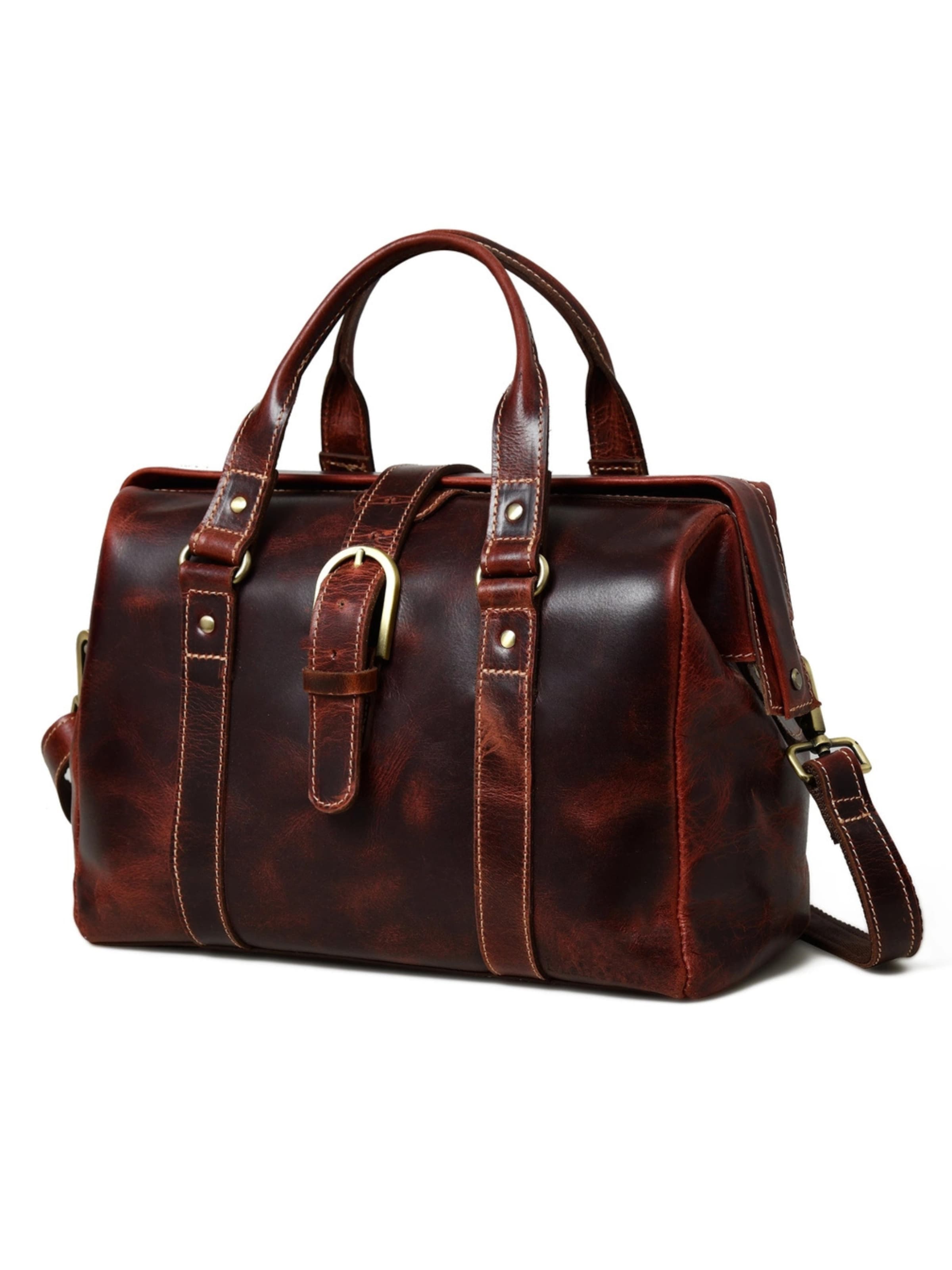 Ella Eisvogel Handbag in Brown
