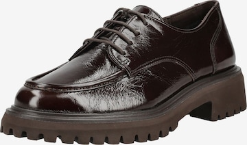 Chaussure à lacets Paul Green en marron : devant