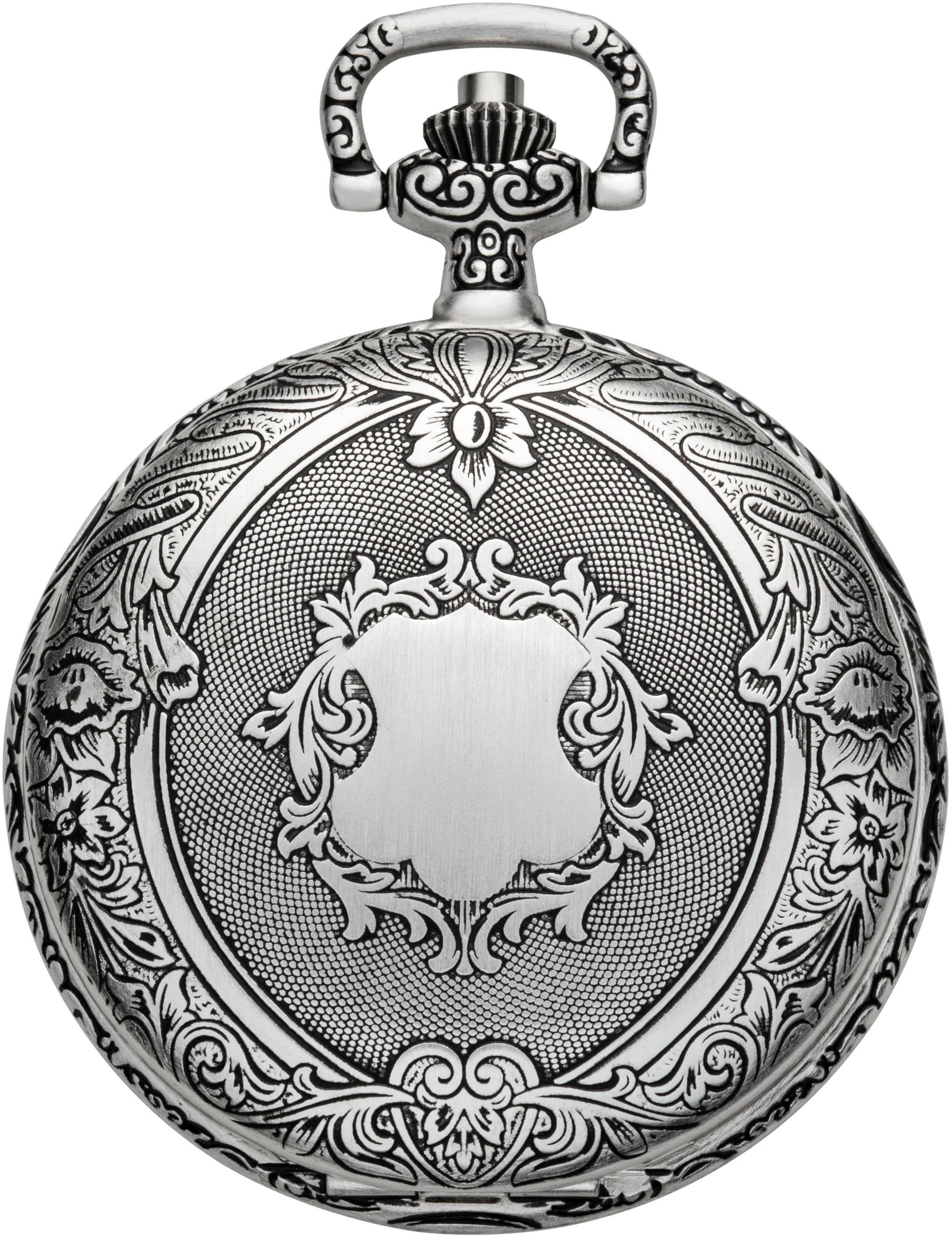 REGENT Analog Watch in Silver: front