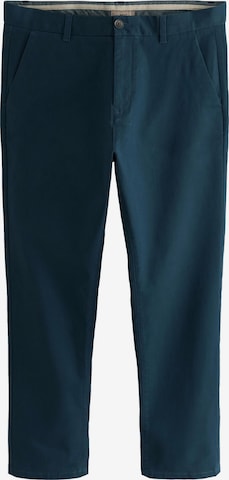 mėlyna Next Prigludęs „Chino“ stiliaus kelnės: priekis