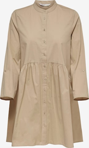 ONLY Shirt Dress 'Ditte' in Beige: front