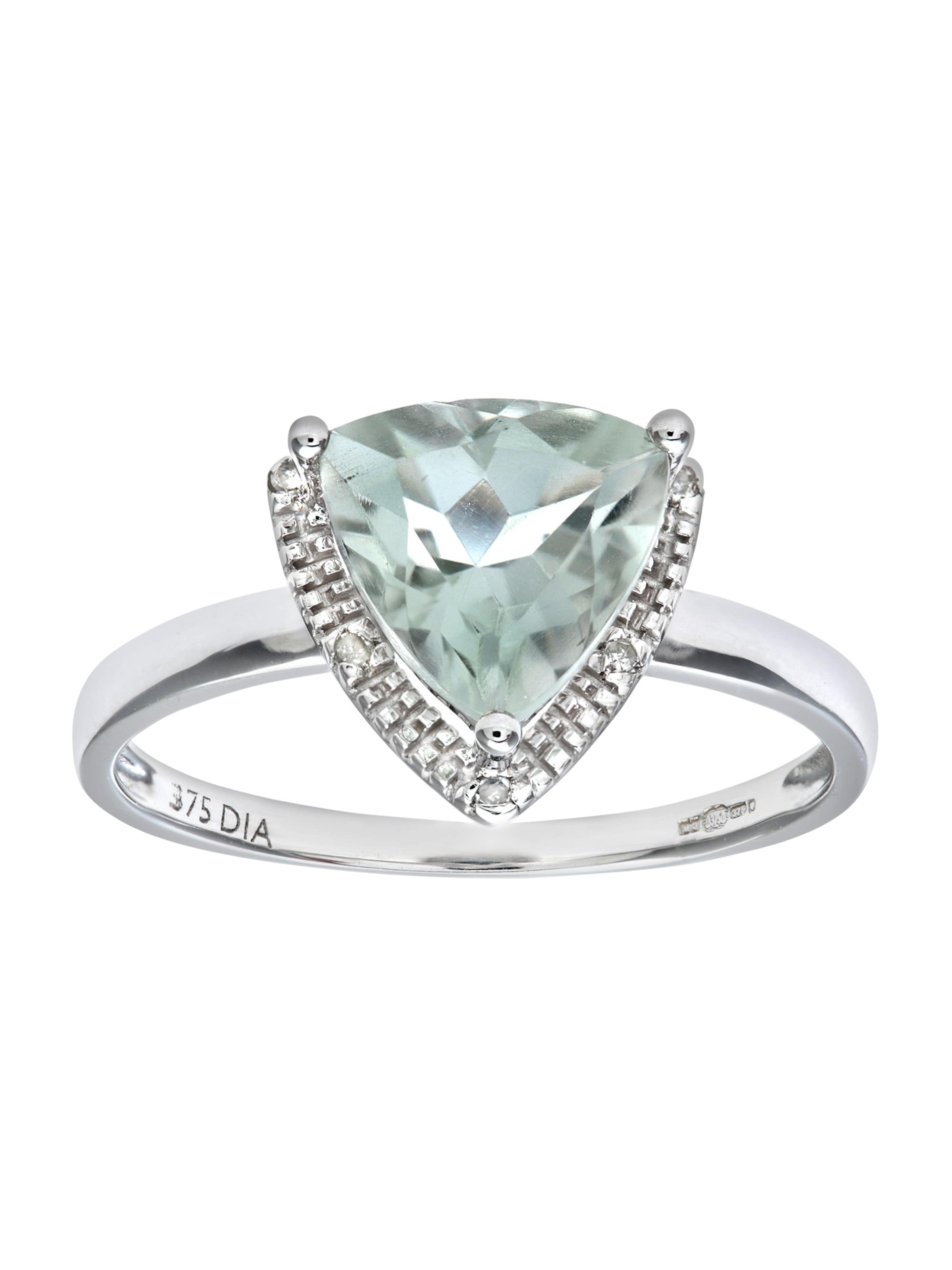 DIAMANT LETERNEL Ring in Silver: front