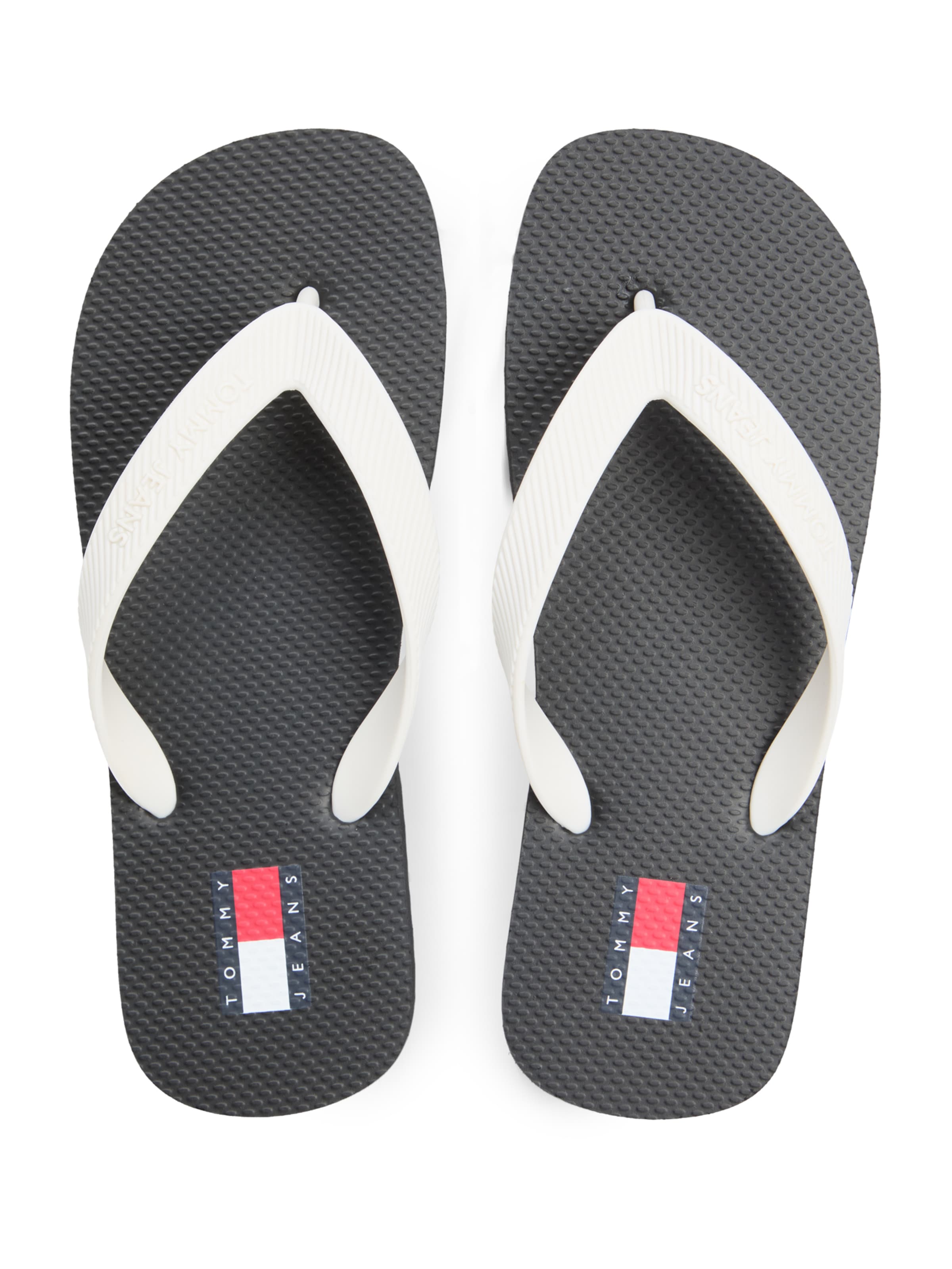 Tommy Jeans Ujjelválasztó-pántos szandál - fekete