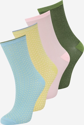 Regular Chaussettes BeckSöndergaard en bleu : devant