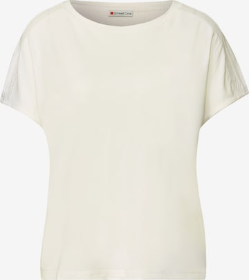 STREET ONE Shirt in White: front
