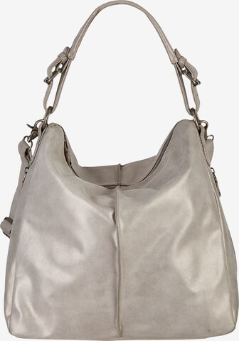 Curuba Shoulder Bag 'COSY' in Silver: front