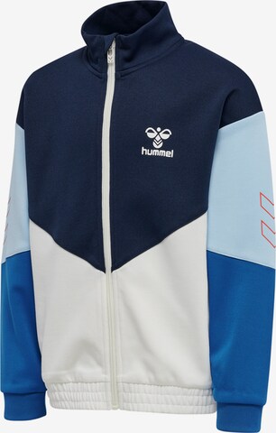 Hummel Zip-Up Hoodie 'Rane' in Blue