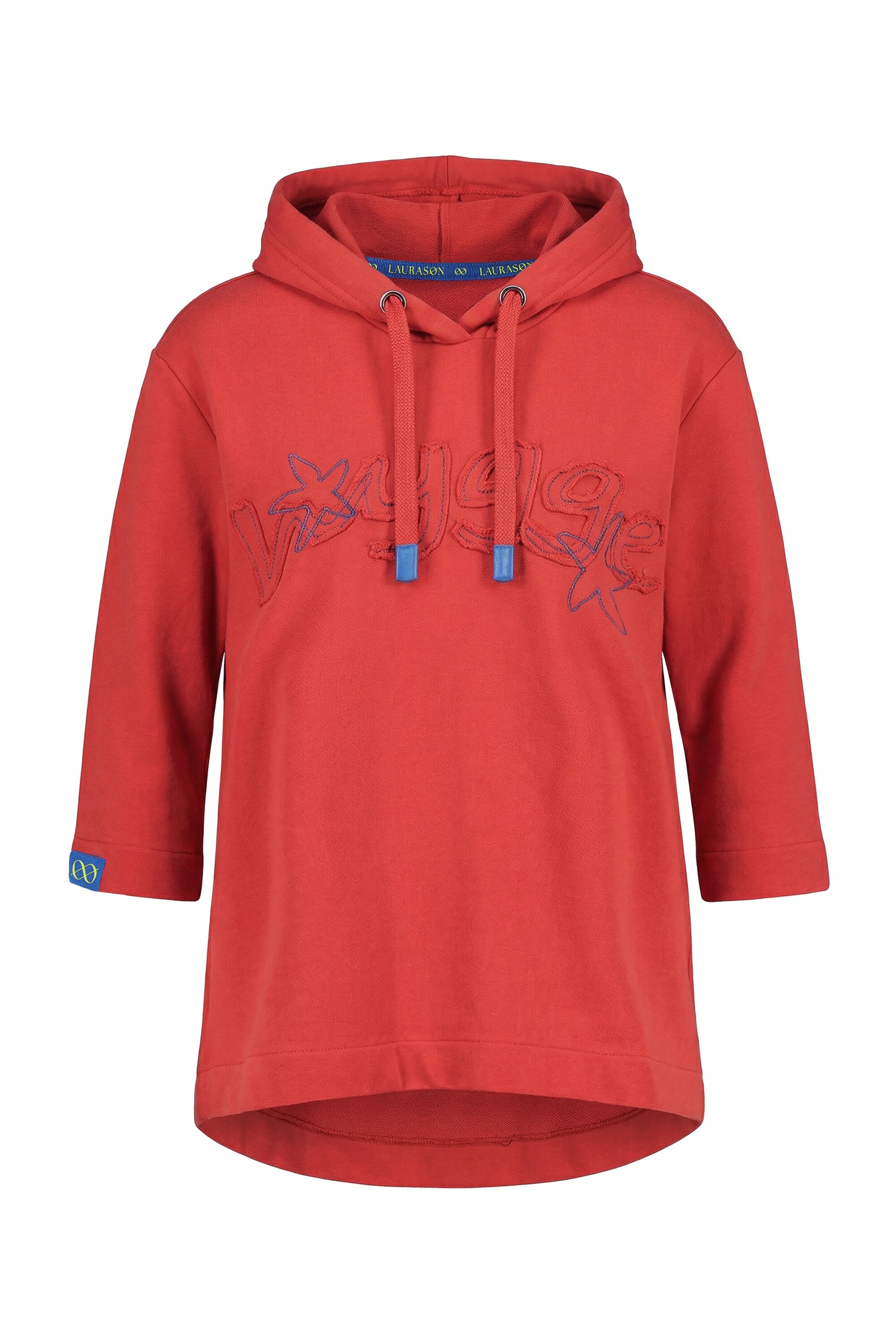 LAURASØN Sweatshirt in Red: front