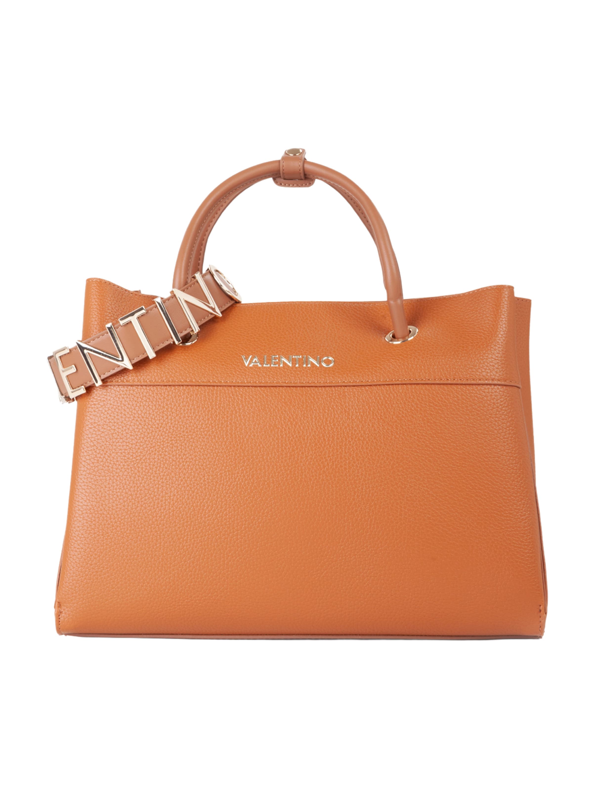 Borsa a mano 'ALEXIA' di VALENTINO in marrone: frontale