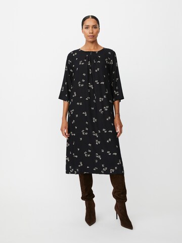 Masai Jurk 'Nafiala' in Zwart: voorkant