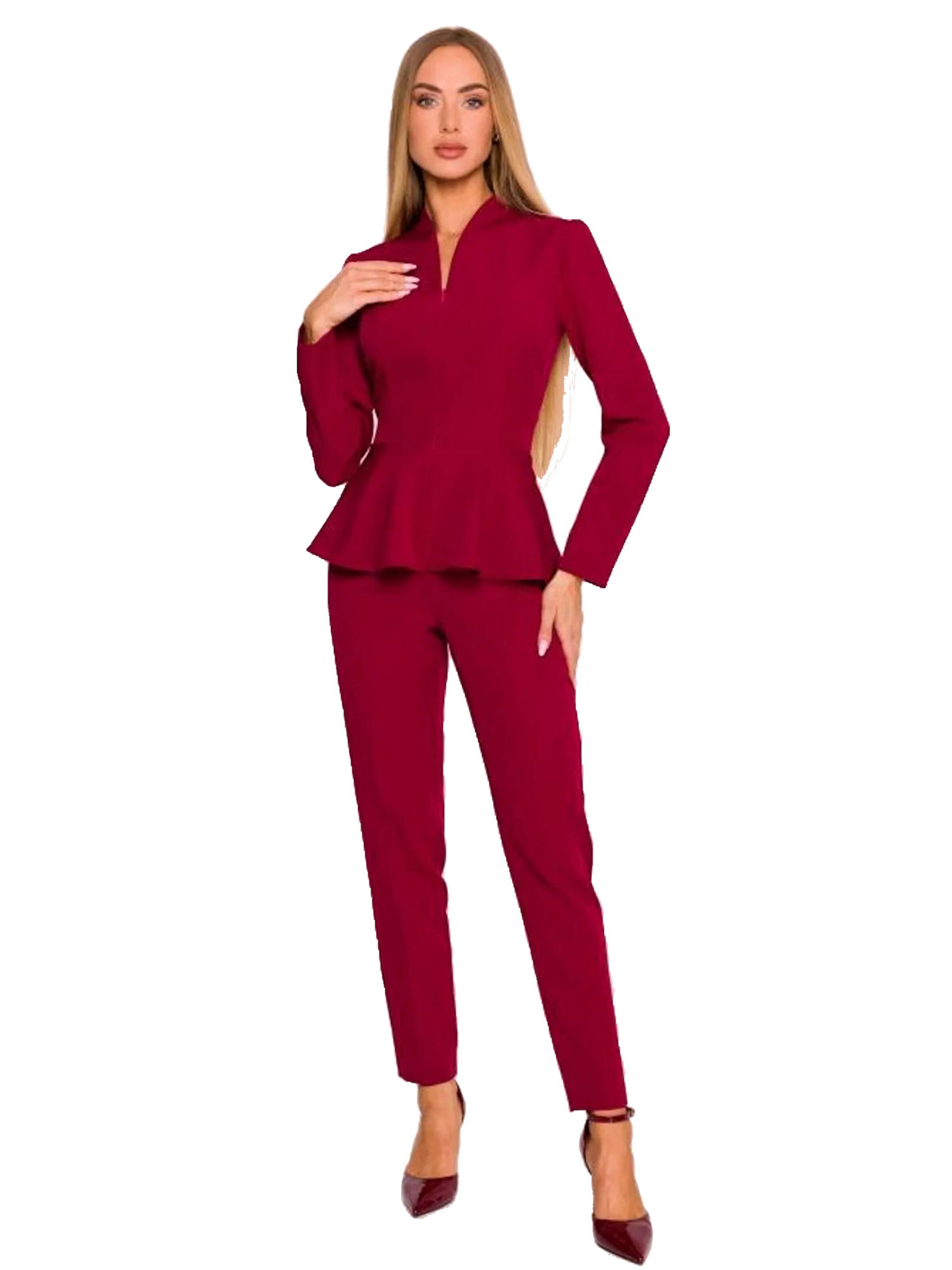Numoco Jumpsuit 'Marlene'‌‌‌‌‌‌‌‌‌ in Rot