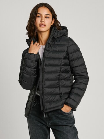 Pepe Jeans Jacke 'Ammy' in Schwarz: Vorderseite