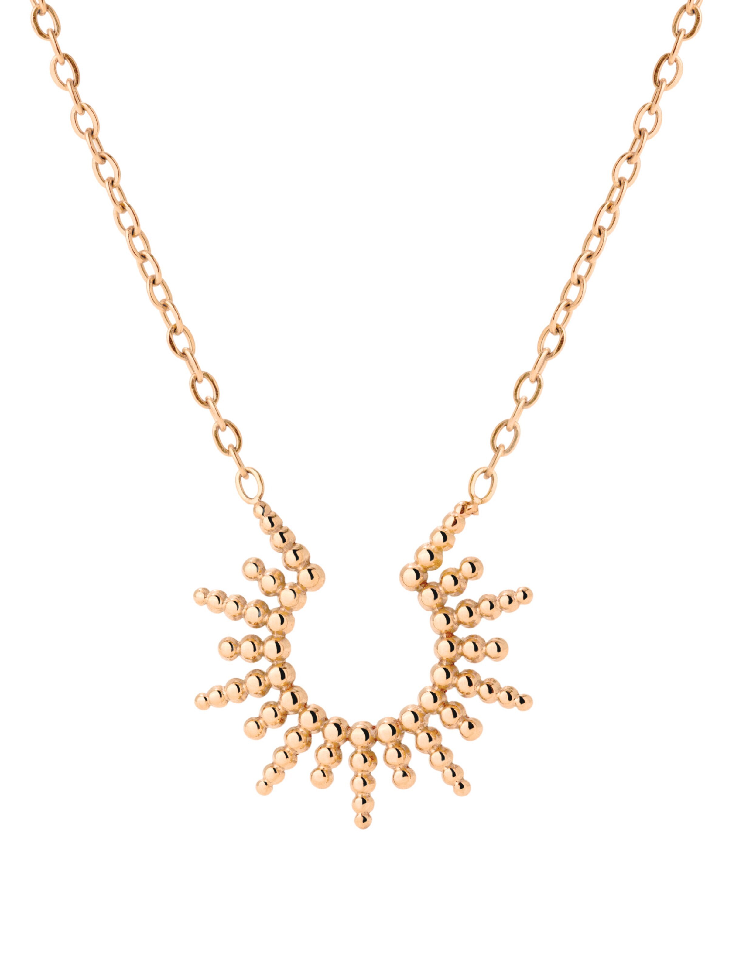 Luamaya Necklace 'Sunshine Sister Necklace' in Gold: front