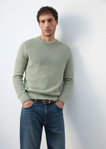 Pull-over 'Samos' MANGO MAN en vert