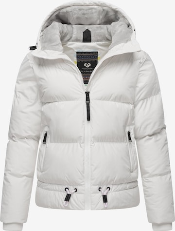Veste fonctionnelle 'Briony' Ragwear en blanc : devant