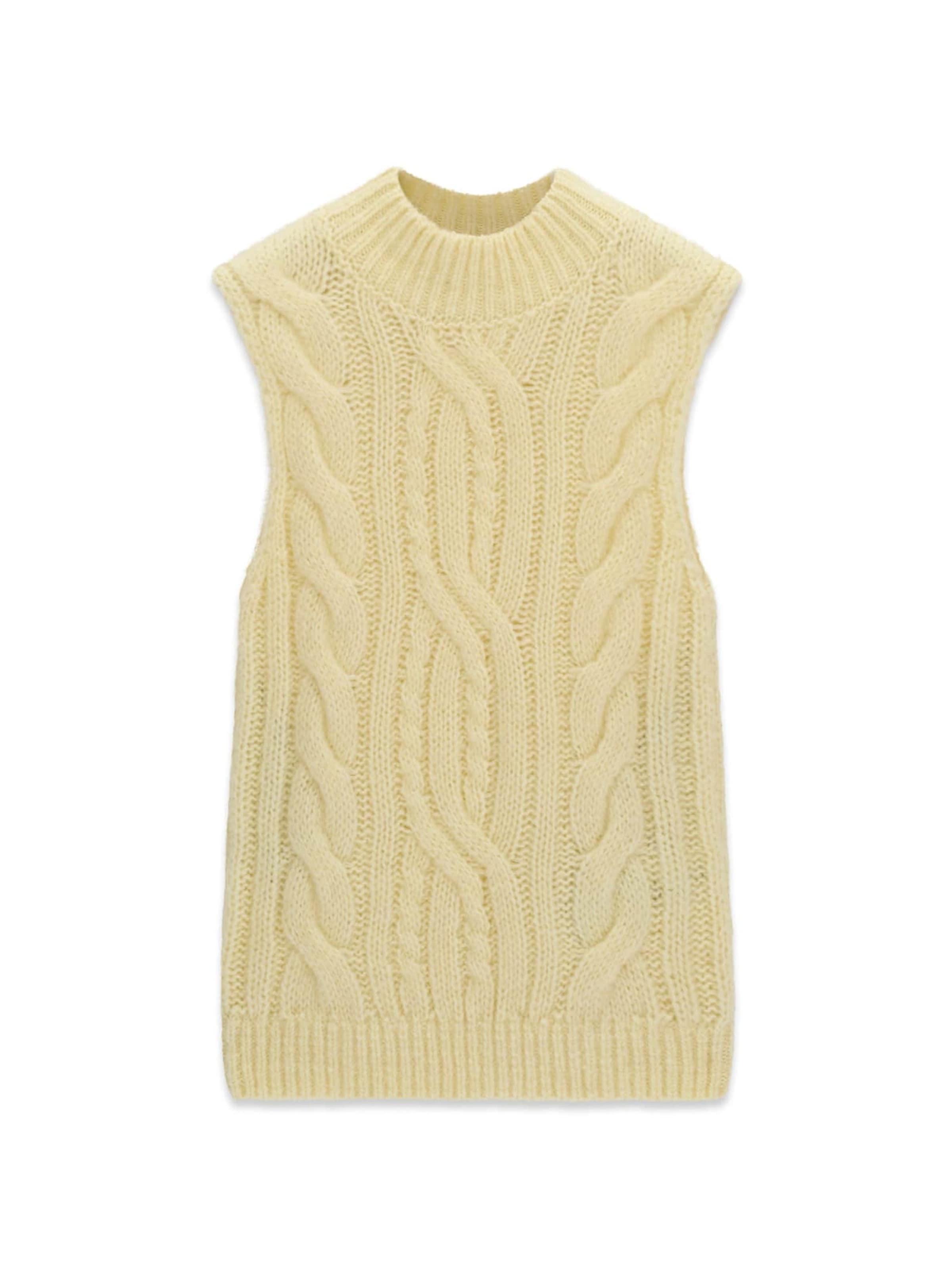 GUESS Pullunder in Gelb: Vorderseite