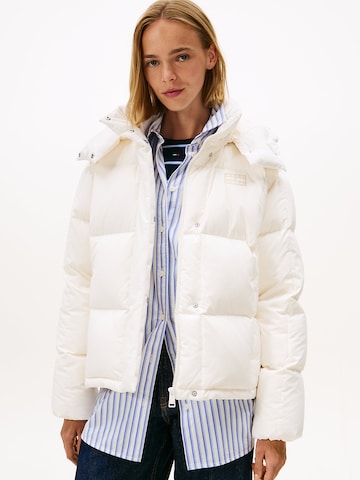 Veste d’hiver 'Alaska' Tommy Jeans en blanc : devant
