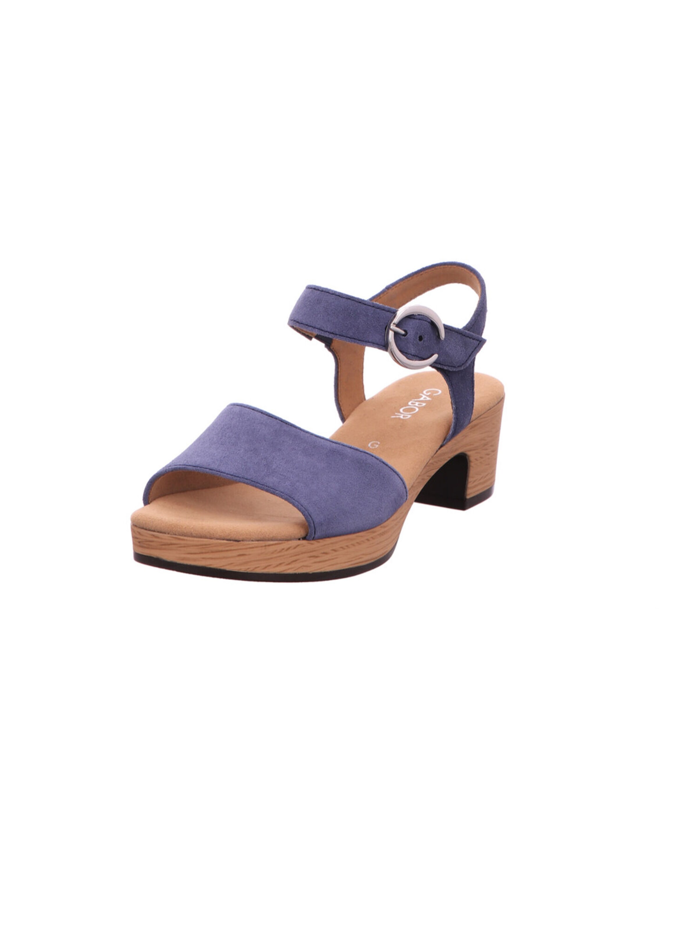 GABOR Sandals in Blue: front