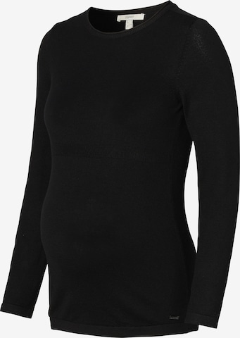 Esprit Maternity Sweater in Black: front