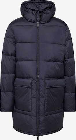 ECOALF Winterjas 'JAP' in Blauw: voorkant