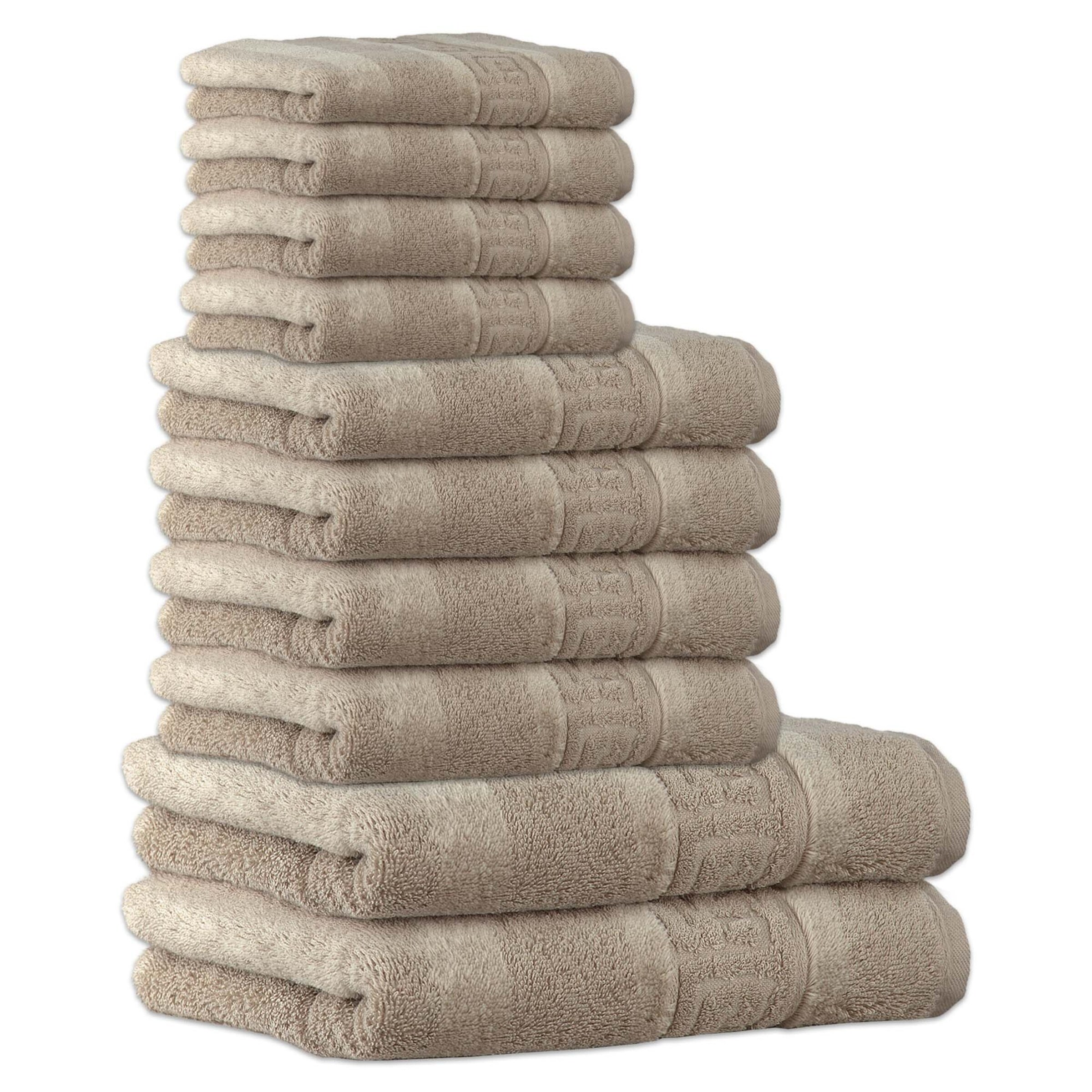 Cawö Towel in Beige: front