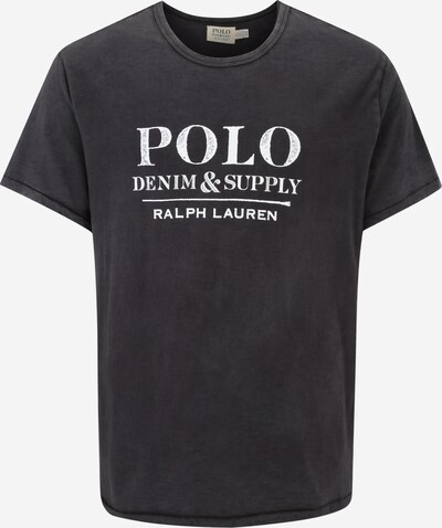 Polo Ralph Lauren Big & Tall Shirt in de kleur Zwart / Wit, Productweergave