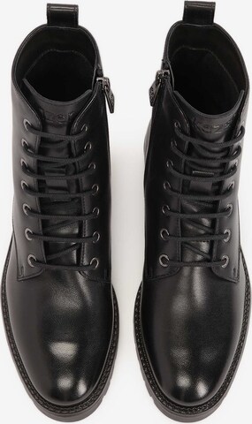 Kazar - Botines con cordones en negro