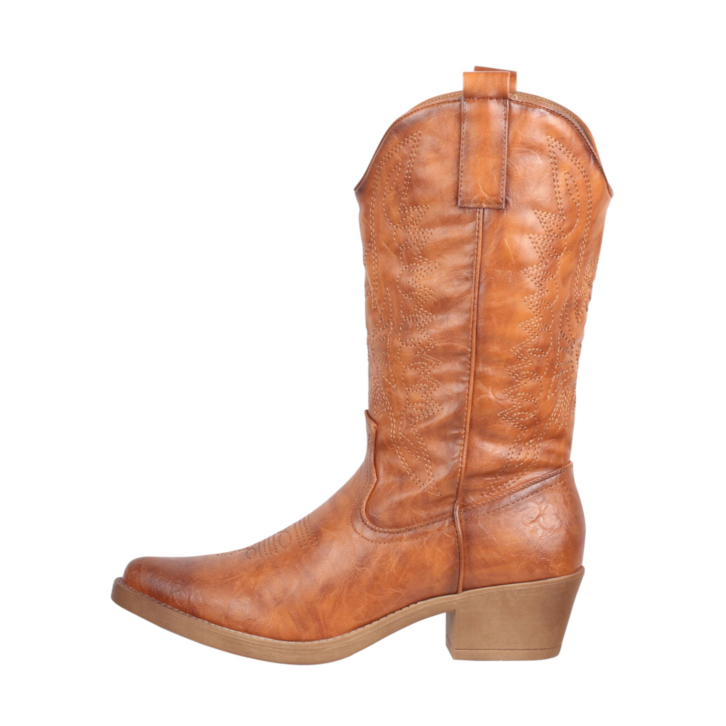 Elara Comwboystøvler i brun