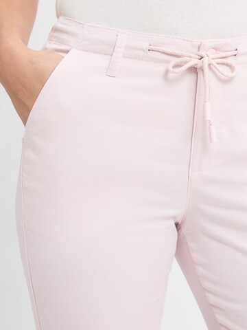 COMMA Slimfit Chino in Roze