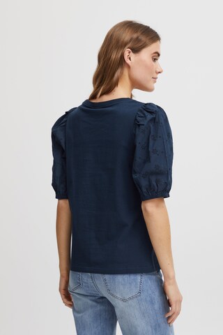 Fransa - Camiseta 'Mae' en azul
