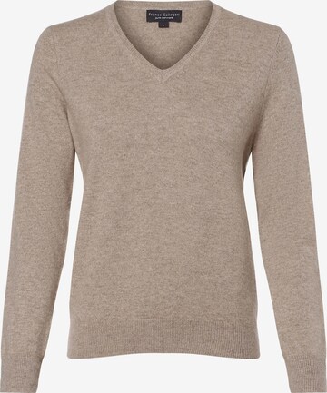 Pull-over Franco Callegari en beige : devant